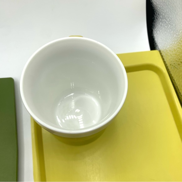 MCM Set of 4 Serving Snack Trays & Mugs ACCA Ware by David Douglas Vinta… - Picture 7 of 16